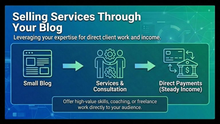 Selling Services Through Your Blog